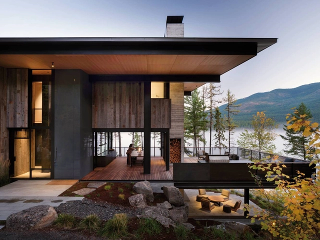 Casa libélula / Olson Kundig - Fotografía exterior, Casas