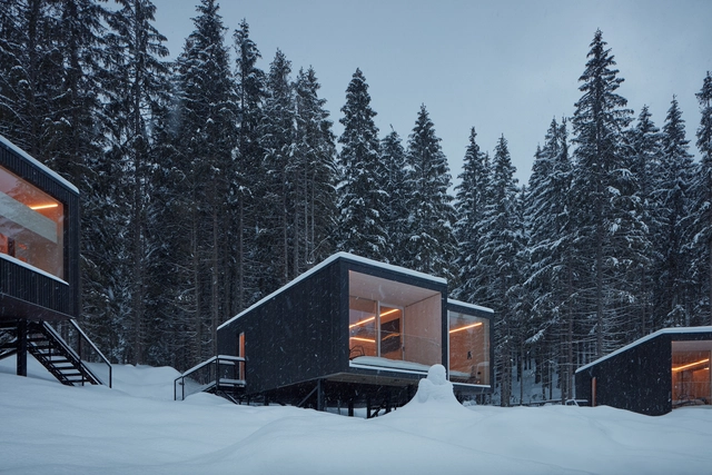 Cabañas para el Hotel Bjornson / Ark-shelter - Cabañas & Lodges