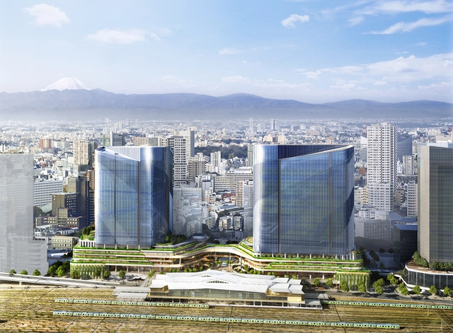 Pickard Chilton Completes Master Plan for the Global Gateway Shinagawa - Featured Image