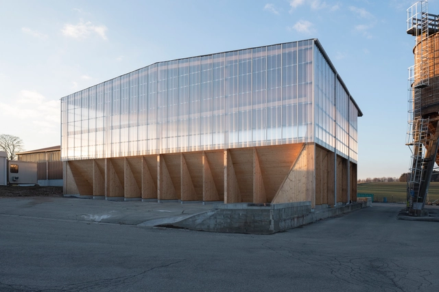 比利时盐仓 / Goffart-Polomé Architectes - 建筑图, 库房, 表皮