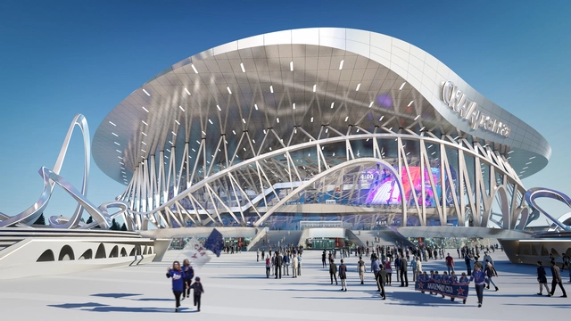 Coop Himmelb(l)au to Build Constructivism-Inspired CKA Arena and Park - Featured Image