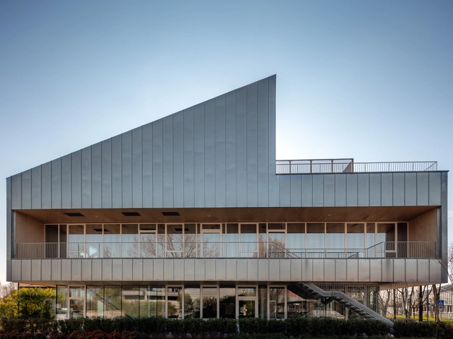 Merieux Nutriscienses 总部 / Iscattolin - 建筑图, 办公建筑