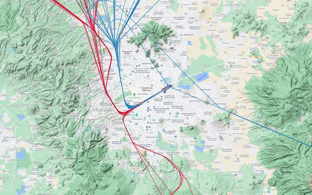Análisis de ruido para el rediseño del espacio aéreo en la Ciudad de México - Imagen Principal