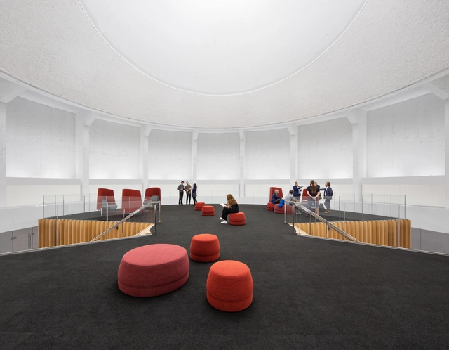 蒙特利尔旋转天文馆 / Menkès Shooner Dagenais Le Tourneux Architectes - 共享办公室室内设计