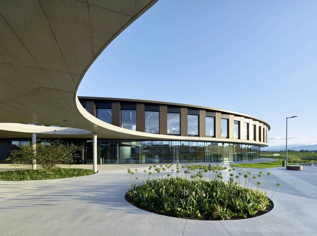 Legero United Campus / Dietrich | Untertrifaller Architekten - Exterior Photography, Office Buildings, Facade