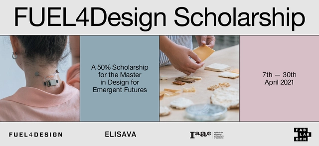 Open Call: Fuel4Design Scholarship > IAAC’s Master in Design for Emergent Futures - Featured Image