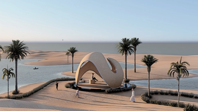 本周未建成 | 3D打印议会，悬浮的悬崖平台 - 主图