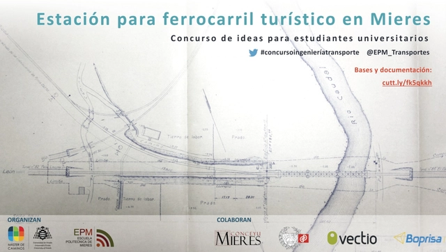 Concurso de ideas para estudiantes universitarios: Estación para ferrocarril turístico en Mieres - Imagen Principal