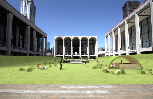Lincoln Center’s Josie Robertson Plaza Goes Green for the Summer - Featured Image