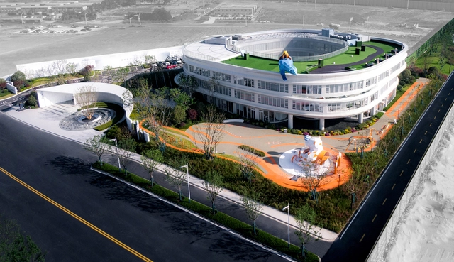 招商·南通滨江规划馆（幼儿园） / 威尔考特 - 建筑图, 展厅