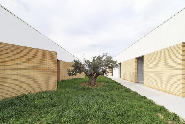 Paisaje del recuerdo / arcari cimini architettura - Fotografía exterior, Cementerio, Fachada