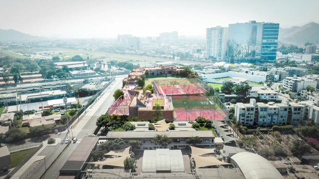 Aprender al aire libre: IDOM y Rosan Bosch presentan una escuela diseñada para funcionar durante la pandemia en Perú - Imagen Principal
