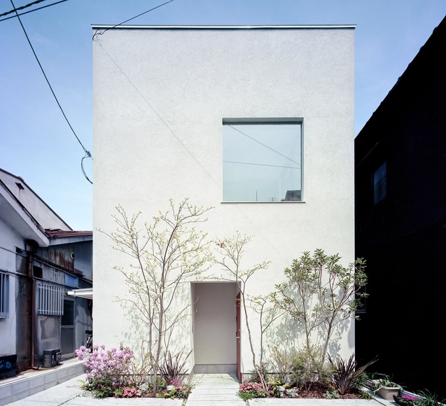 大阪上本町住宅 / FujiwaraMuro Architects - 建筑图, 独立住宅