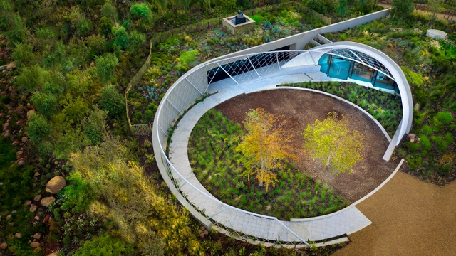 环形步道，南非花园咖啡店 / Steyn Studio + Meyer & Associates Architects + Square One Landscape Architects - 建筑图, 景观建筑