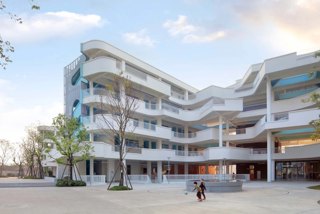 成都麓湖哈密尔顿学校幼儿园 / 非寻建筑 - 建筑图, 小学及初中
