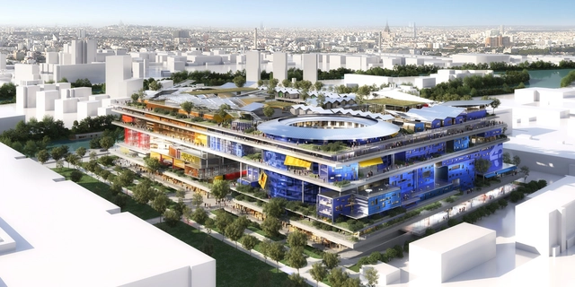 Jean Nouvel diseña un nuevo barrio vertical en París - Imagen Principal