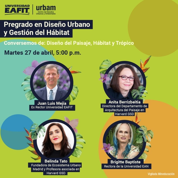 Conversatorio Diseño del Paisaje, Hábitat y Trópico - Imagen Principal