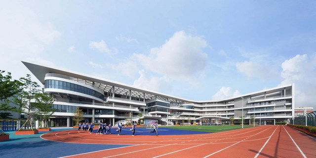深圳市龙华区第二外国语学校 / 坊城设计 - 建筑图, 中小学校