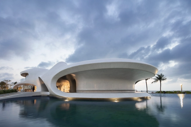 The Cloudscape of Haikou / MAD Architects - Exterior Photography, Public Architecture, Facade