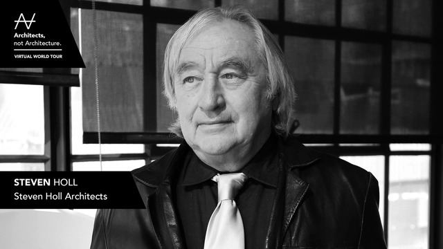Architects, not Architecture: Steven Holl - Featured Image