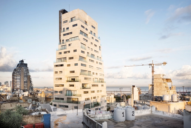 贝鲁特纯白塔楼公寓Aya / SOA Architectes - 建筑图, 公寓, 表皮