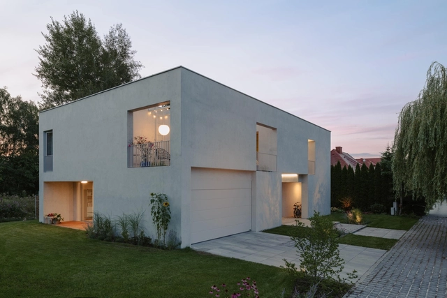 Casa M7 / MFRMGR Architekci - Fotografía exterior, Casas, Puerta, Fachada