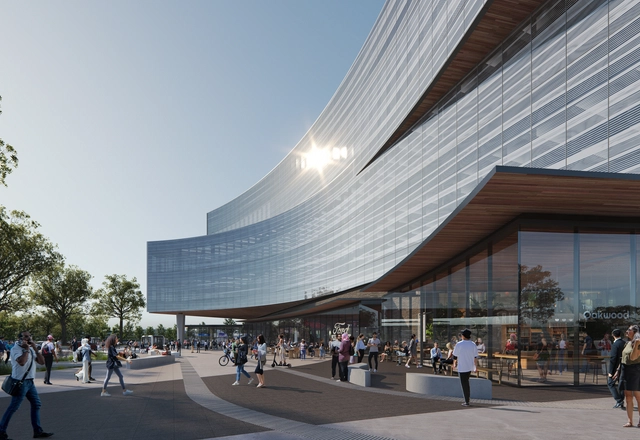 Snøhetta‘福特园区研究大楼’方案，新工作形式的空间探索 - 主图