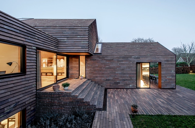 Casa E / C.F. Møller Architects - Fotografía exterior, Casas, Escaleras