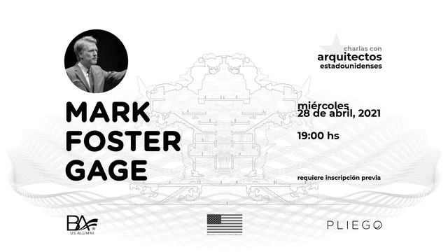 Charlas con arquitectos estadounidenses: Mark Foster Gage - Imagen Principal