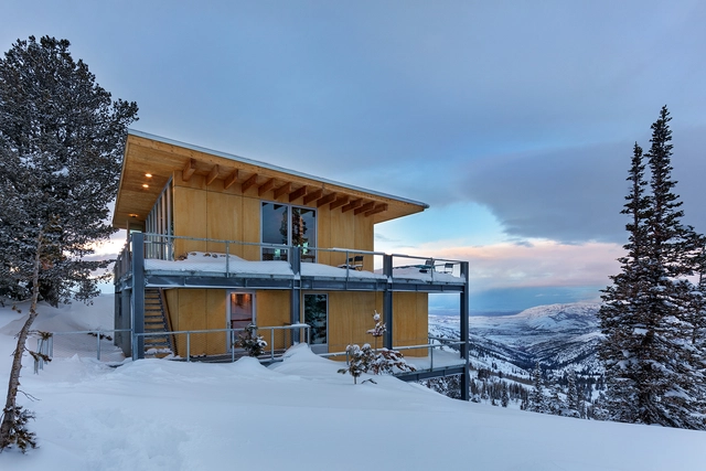 Chalet en Powder Mountain / Schemata Architects + Jo Nagasaka - Fotografía exterior, Casas