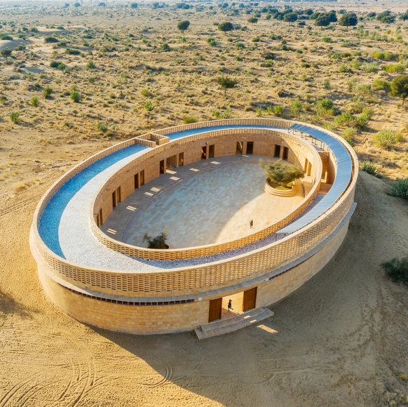 The Rajkumari Ratnavati Girl’s School / Diana Kellogg Architects - Exterior Photography, Schools 
