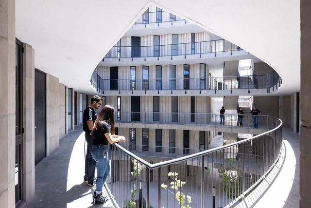 Complejo residencial Las Americas / SO-IL - Fotografía exterior, Vivienda Social, Fachada