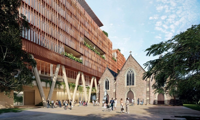 Brisbane Office Block to Hover Above Historic St. Patrick’s Church - Featured Image