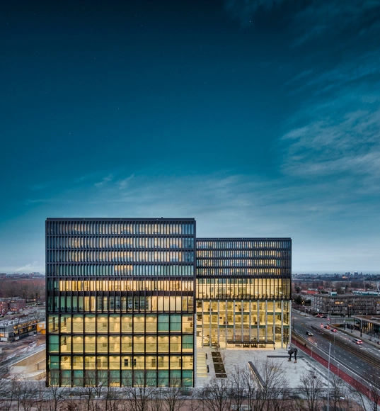 阿姆斯特丹法院 / KAAN Architecten - 建筑图, 办公室内设计