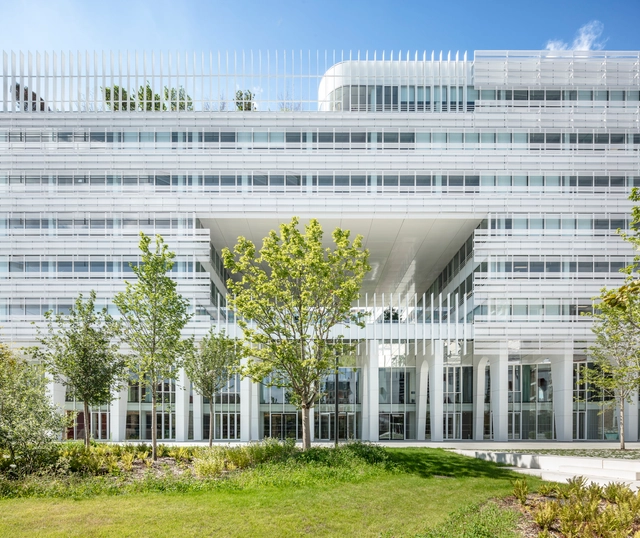 法国巴黎片区大楼  / Ferrier Marchetti Studio - 建筑图, 办公设施