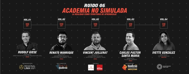 Rumbo a la BIALIMA 2021 - Martes de ruido: Academia no simulada - Imagen Principal