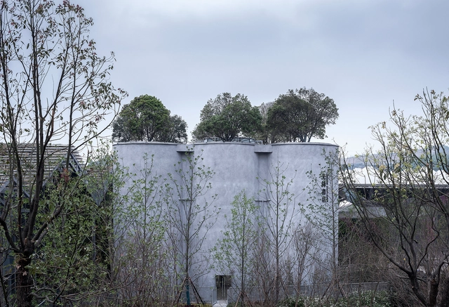 南京园博园先锋筒仓书店 / 中国建筑设计研究院 - 建筑图, 室内设计