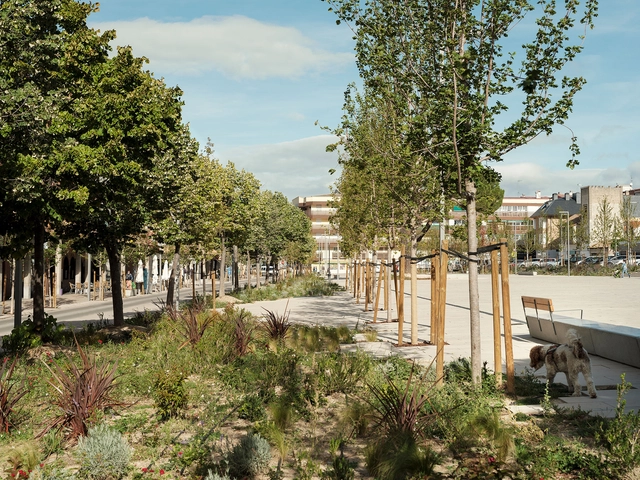Remodelación de la Plaza de los Belgas / Contxto Arquitectura - Fotografía exterior, Restauraciones