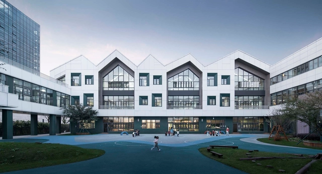 南京市鼓楼幼儿园江北分园 / 东南大学建筑设计研究院 - 建筑图, 幼儿园