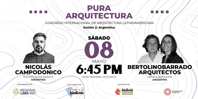 Rumbo a la BIALIMA 2021 - Pura Arquitectura: Congreso internacional de Arquitectura Latinoamericana - 2º Sesión - Imagen Principal