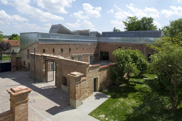 Creche e Escola de Música em Ramonville-Saint-Agne / Yves Ballot et Nathalie Franck + Architectes DPLG - Fotografia de Exterior, Centro Cultural