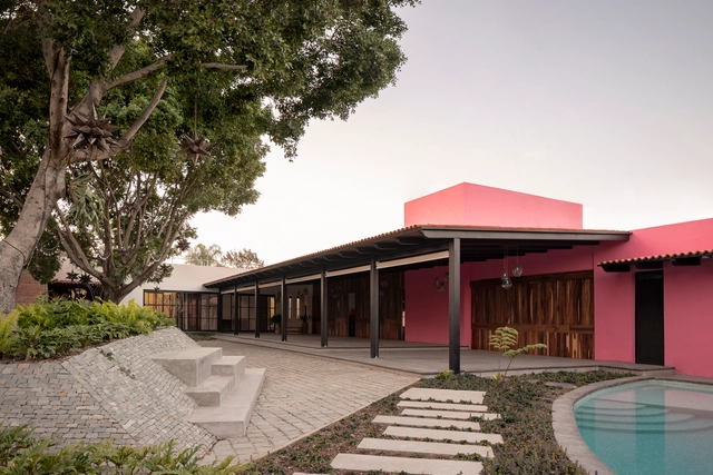 Casa Tonallán / Amarillo Amate Arquitectura - Fotografía exterior, Casas