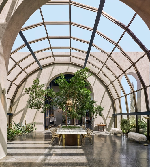 Antik Dantel HQ / Zemberek Design - Interior Photography, Offices Interiors, Facade, Arcade, Arch, Table