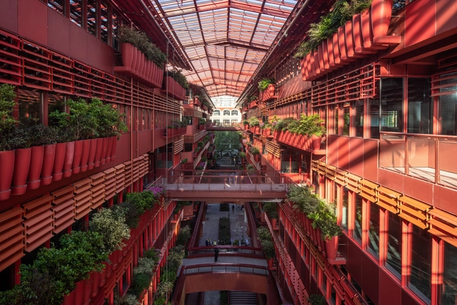 上海恒基·旭辉天地 / 让·努维尔工作室 - 建筑图, 零售建筑