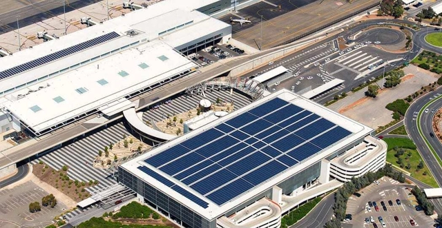 Energia solar em aeroportos pode abastecer cidades na Austrália - Imagem de Destaque