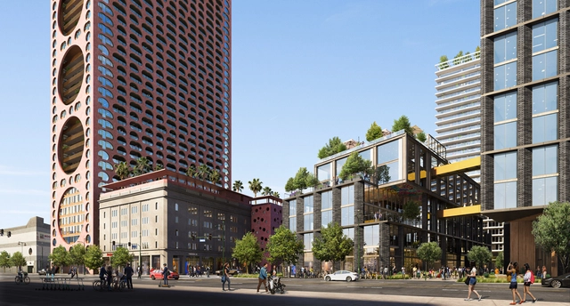 Adjaye Associates e Studio One Eleven lideram transformação de complexo industrial em Los Angeles - Imagem de Destaque