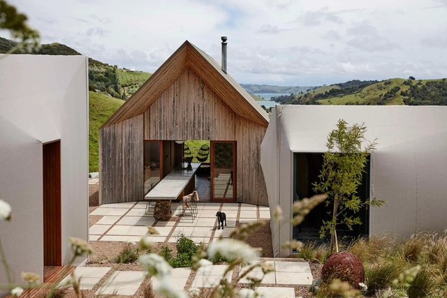 Awaawaroa海湾住宅 / Cheshire Architects - 建筑图, 独立住宅