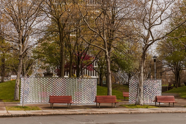 Ripple Installation  / The Urban Conga - Exterior Photography, Installations & Structures, Fence