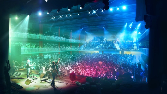 OMA / Jason Long Unveils Design for Music Venue in Houston - Featured Image