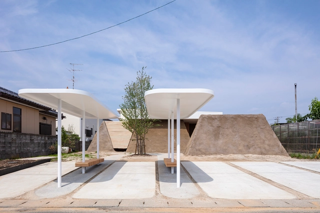 相马县‘堆土’住宅，剩余土壤再利用 / ADX - 建筑图, 独立住宅